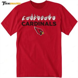 Love Sign Cardinals ASL Shirt