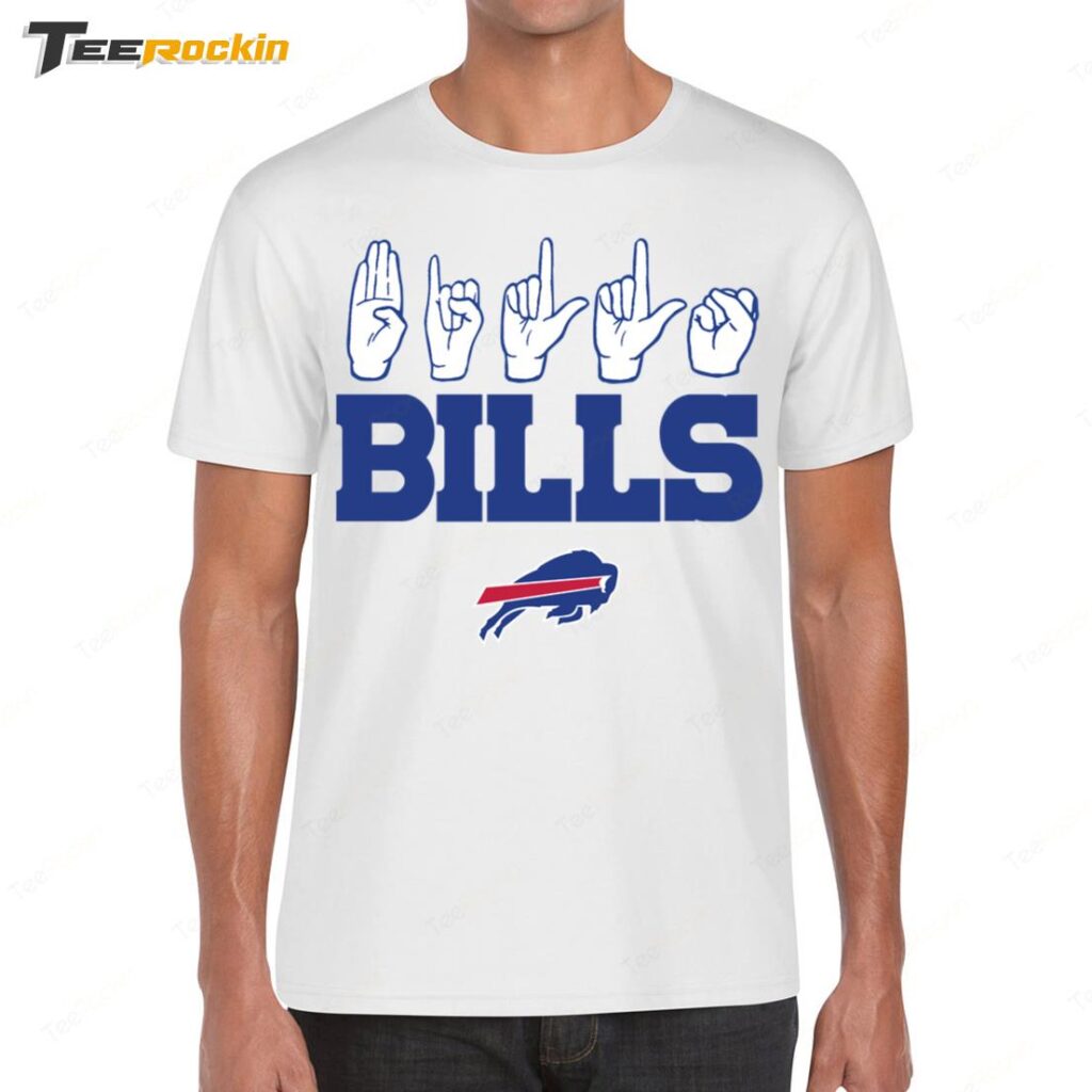 Bills 2024 Love Sign Language Shirt