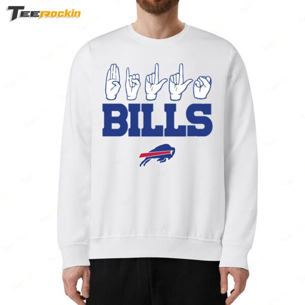 Bills 2024 Love Sign Language Sweatshirt