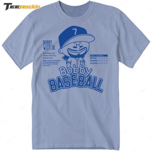 Bobby Witt Jr. Bobby Baseball Shirt