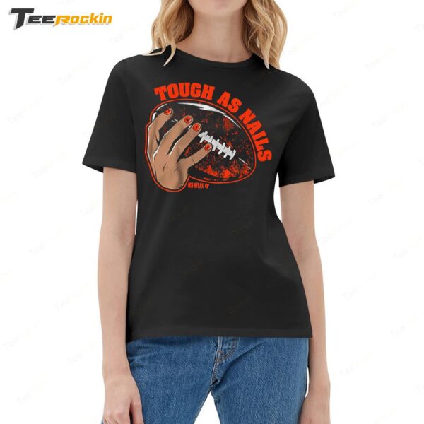 Caleb Williams Tough As Nails Chicago Bears Football Ladies Boyfriend Shirt