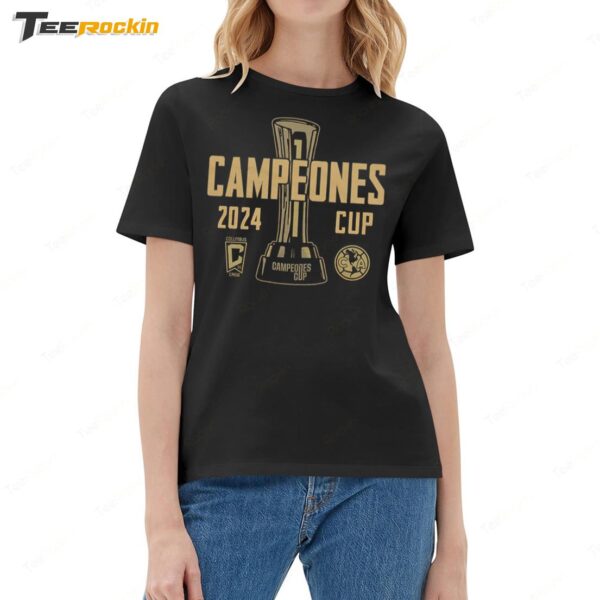 Campeones Cup 2024 Columbus Crew Vs Club America Ladies Boyfriend Shirt