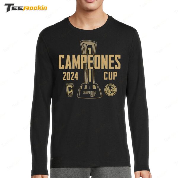 Campeones Cup 2024 Columbus Crew Vs Club America Long Sleeve Shirt