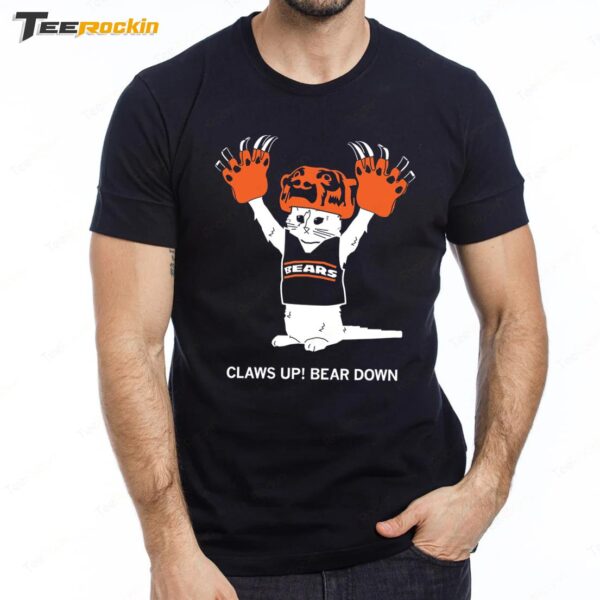 Claws Up Bear Down Premium SS T Shirt