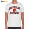 Cleveland Browns White Helmet Shirt