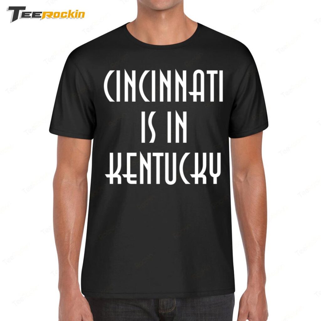 Cleveland Guardians Cincinnati Is In Kentucky Black Shirt