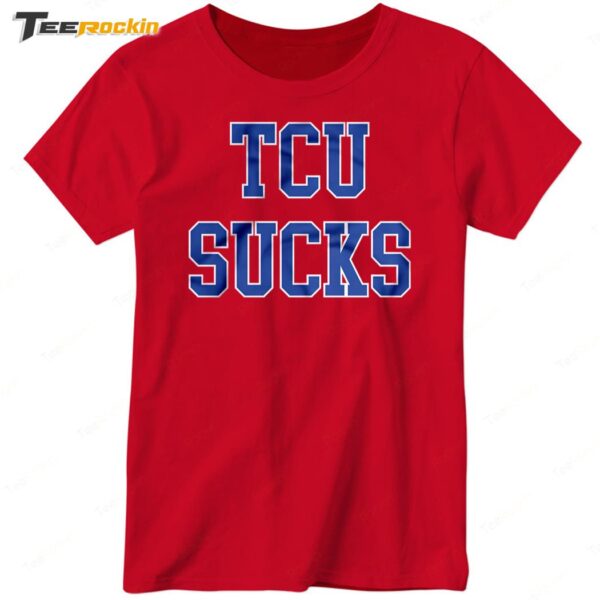 Dallas Mayor Eric Johnson TCU Sucks Ladies Boyfriend Shirt