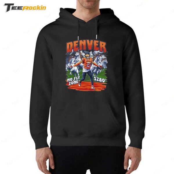 Denver Broncos Pat Surtain II No Fly Zone Hoodie