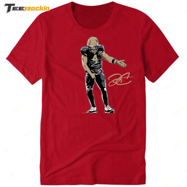 Derek Carr Superstar Pose Premium SS T Shirt