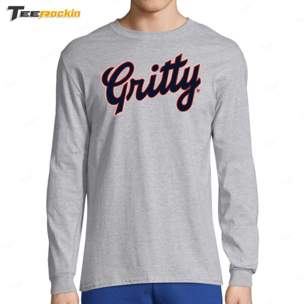 Detroit Gritty Tigs Long Sleeve Shirt