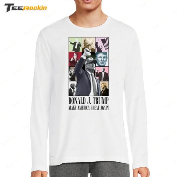 Donald Trump Eras Tour Long Sleeve Shirt