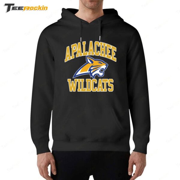 Falcons wearing Apalachee HS Wildcats Hoodie