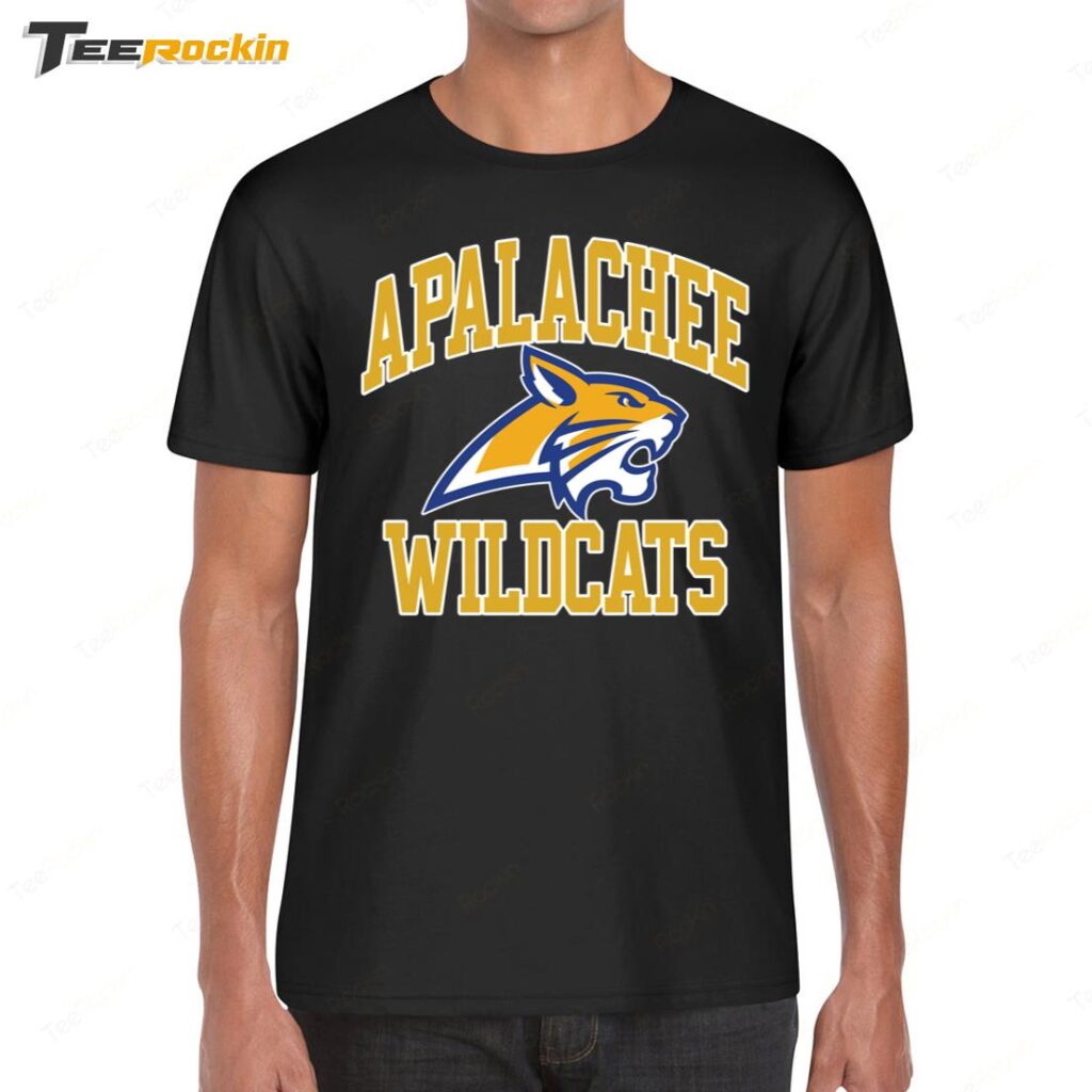 Falcons wearing Apalachee HS Wildcats Shirt