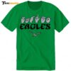 Green Philadelphia Eagles 2024 Love Sign Language Premium SS T Shirt