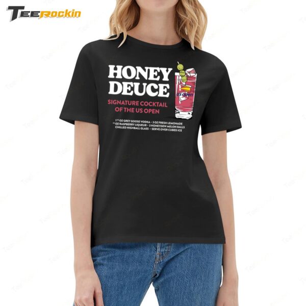 Honey Deuce Signature Cocktail Of The Us Open Ladies Boyfriend Shirt