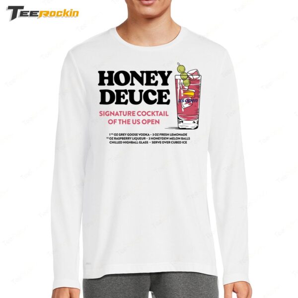 Honey Deuce The Us Open Signature Cocktail Of Long Sleeve Shirt