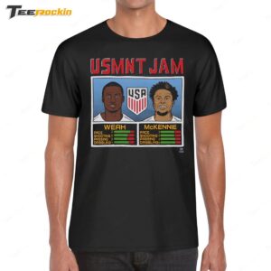 New USMNT Jam Weah And McKennie Shirt