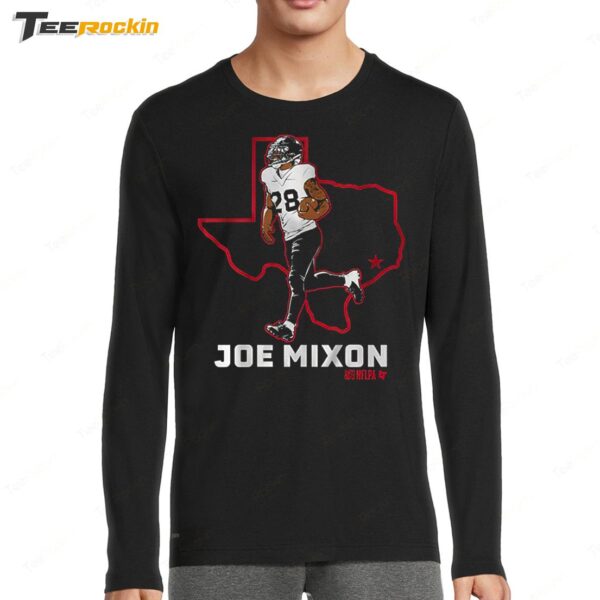 Joe Mixon State Star Houston Texans Long Sleeve Shirt