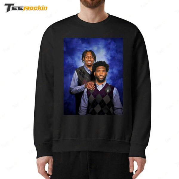 Joel Embiid Tyrese Maxey 76rs Vintage Sweatshirt