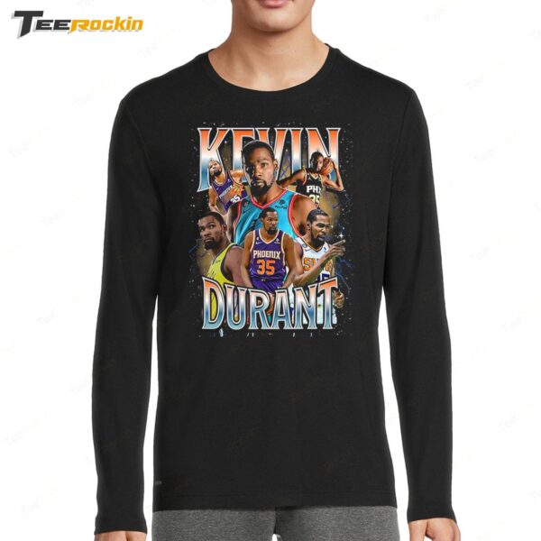 Kevin Durant Photo Bootleg Long Sleeve Shirt