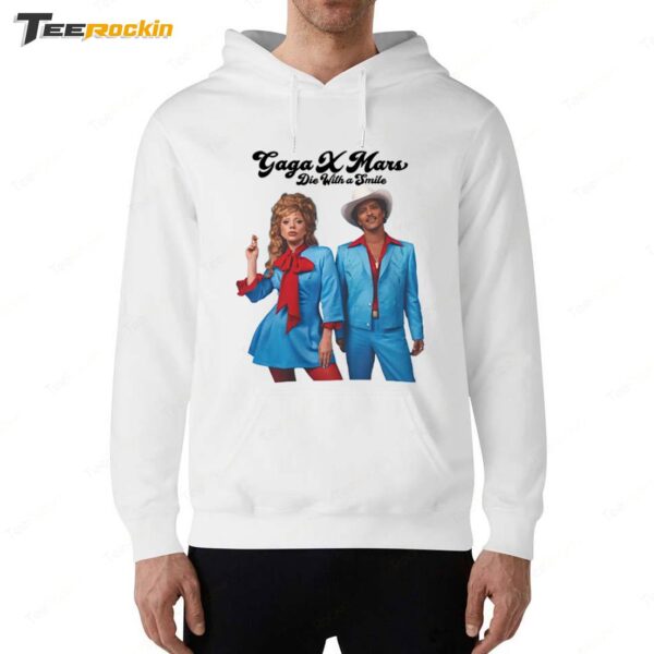 Lady Gaga X Bruno Mars Die With A Smile New Song 2024 Hoodie