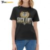 Looney Tunes Taz Sack Em' x New Orleans Saints Ladies Boyfriend Shirt