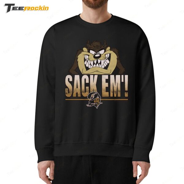 Looney Tunes Taz Sack Em' x Tampa Bay Buccaneers Sweatshirt