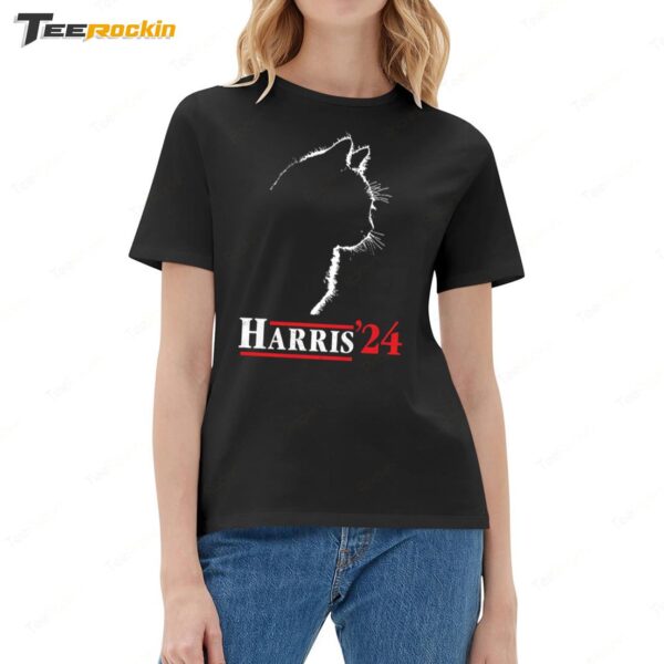 Lorenzo The Cat Harris 2024 Ladies Boyfriend Shirt