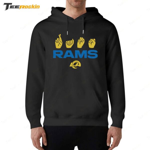 Love Sign Rams ASL Hoodie