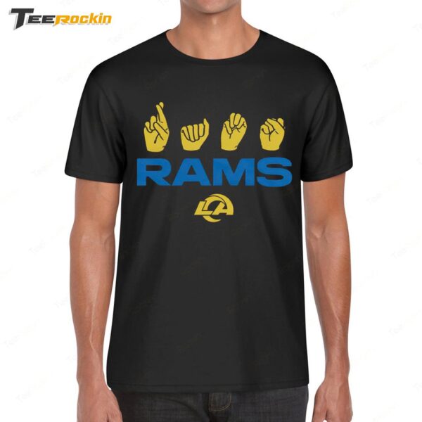 Love Sign Rams ASL Shirt