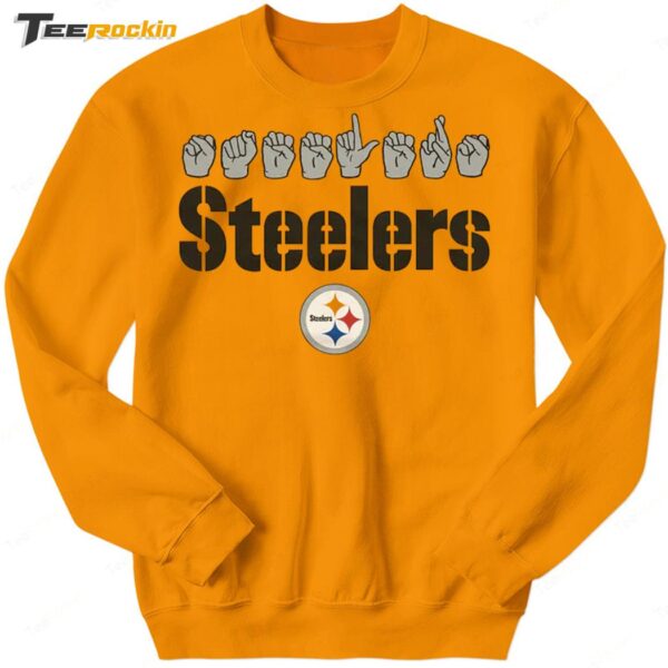 Love Sign Steelers ASL Sweatshirt