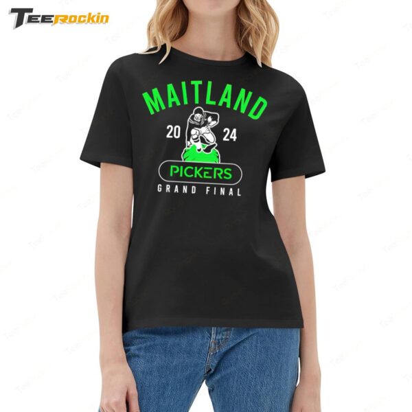 Maitland Pickers Fans Can Buy 2024 Grand Final Ladies Boyfriend Shirt