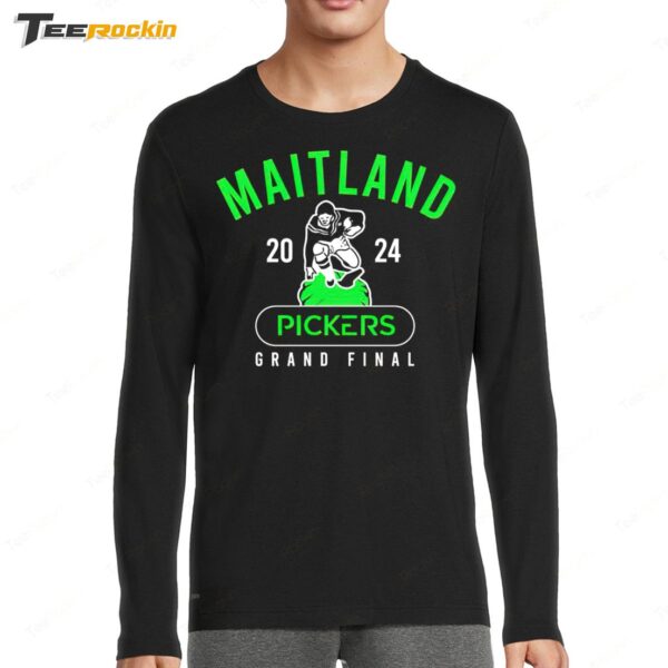 Maitland Pickers Fans Can Buy 2024 Grand Final Long Sleeve Shirt