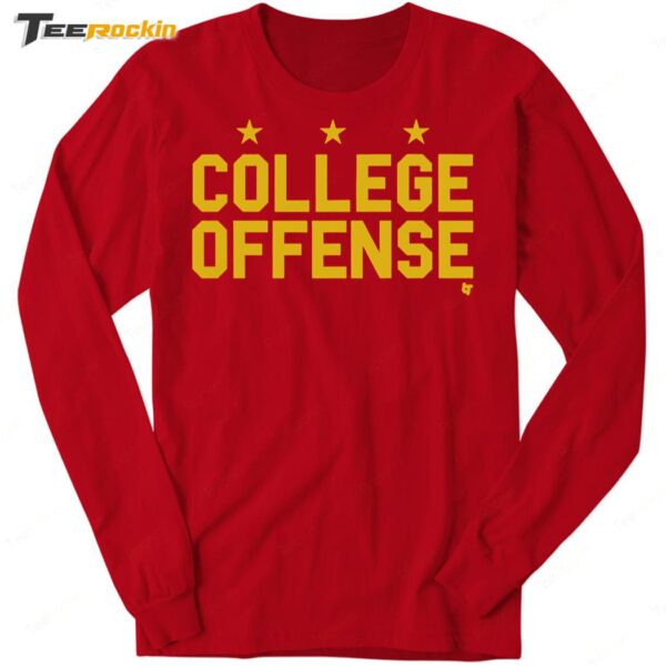 New College Offense Long Sleeve Shirt