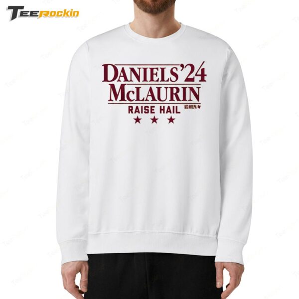 New Daniels McLaurin 24 Raise Hail Sweatshirt