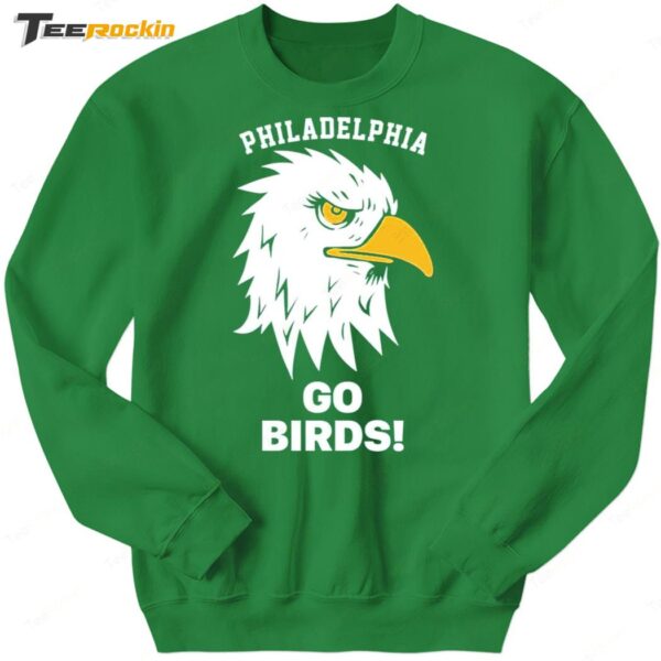 New Jason Kelce Philadelphia Eagles Go Birds 2024 Sweatshirt