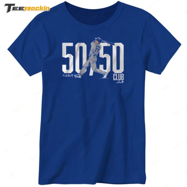 New Shohei Ohtani 50 50 Club Ladies Boyfriend Shirt