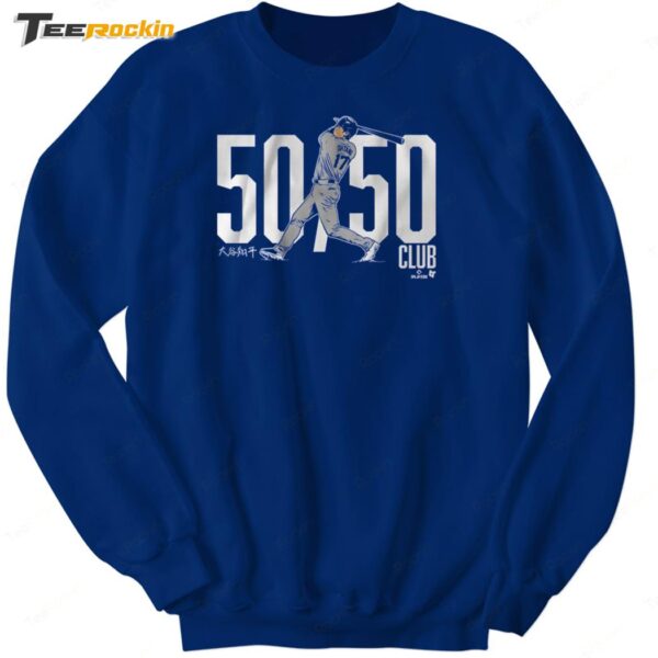 New Shohei Ohtani 50 50 Club Sweatshirt