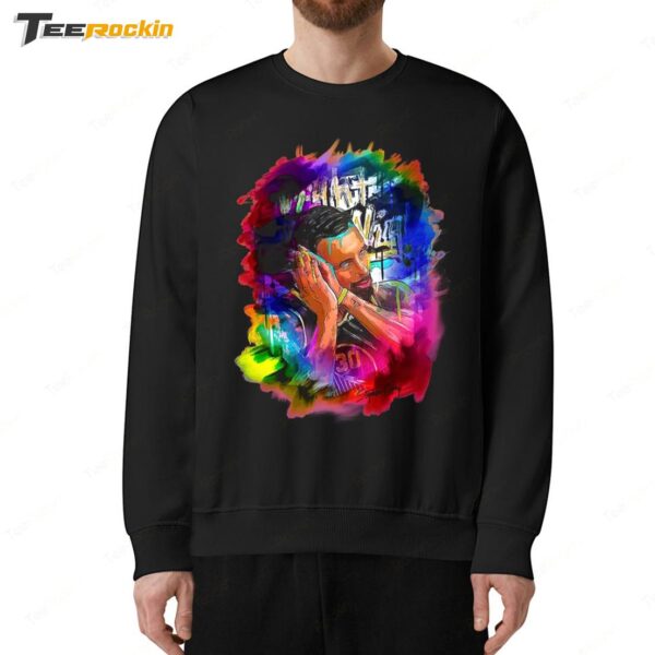 New Stephen Curry Shirt Curry Watercolor Sweatshirt