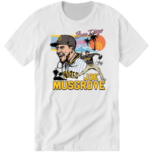 New Team Homage X Joe Musgrove Padres Premium SS T Shirt