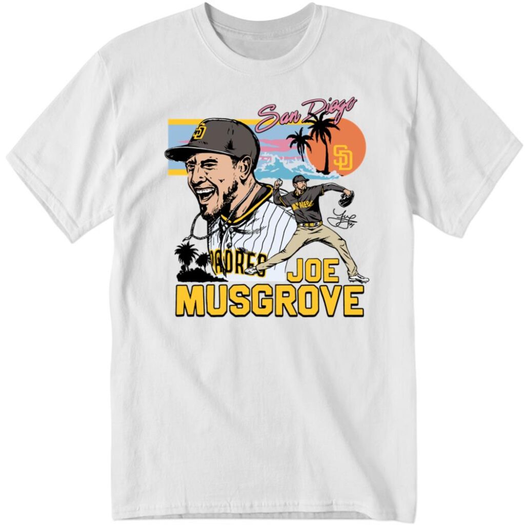 New Team Homage X Joe Musgrove Padres Shirt