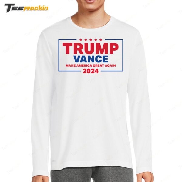 New Trump JD vance 2024 vp usa Take America back 47 Long Sleeve Shirt