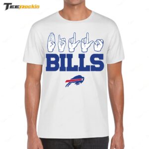 Bills 2024 Love Sign Language Shirt