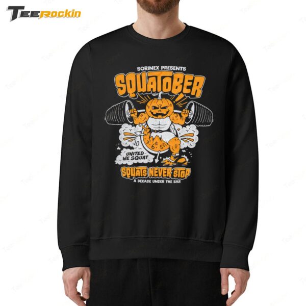 Sorinex Squatober Halloween 2024 Sweatshirt