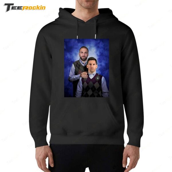 Steph Brothers Lionel Messi And Gonzalo Higuain Hoodie