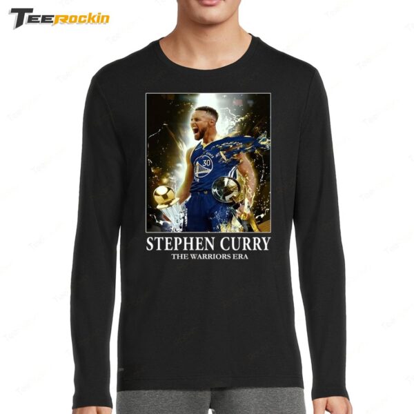 Stephen Curry Golden State Warriors Eras Inspired Long Sleeve Shirt