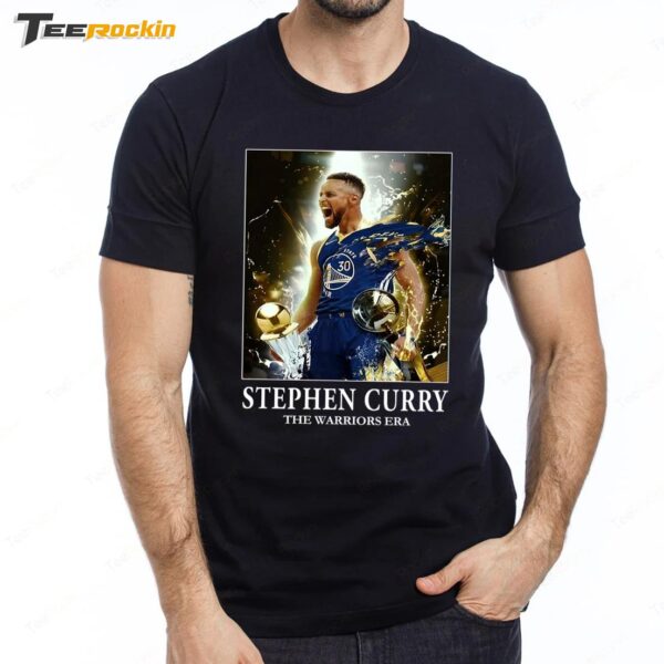 Stephen Curry Golden State Warriors Eras Inspired Premium SS T Shirt