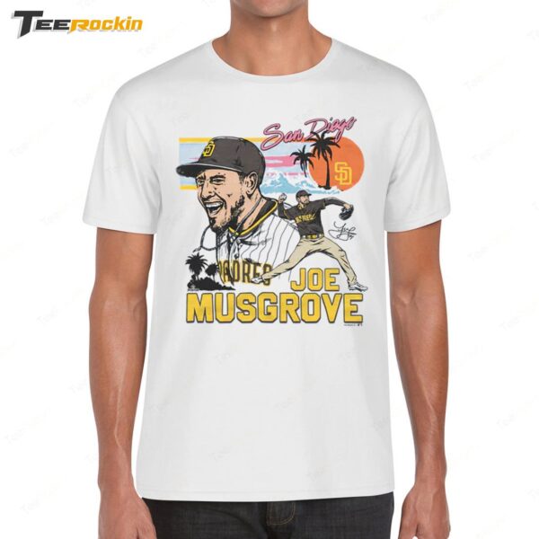 Team Homage X Joe Musgrove Padres Shirt