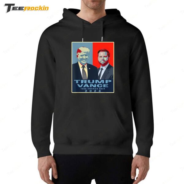 Trump JD vance 2024 vp usa Take America back 47 Hoodie