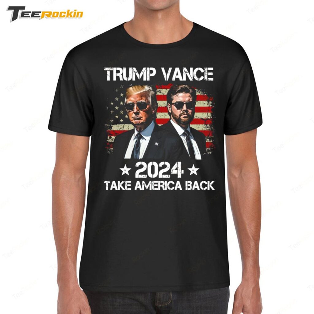 Trump Vance 2024 Donald Trump JD Vance Take America Shirt